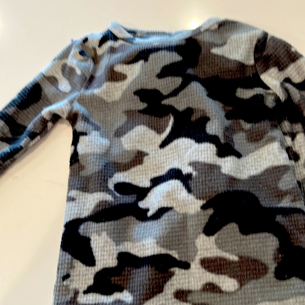 Pajamas Black/gray long sleeve long pants